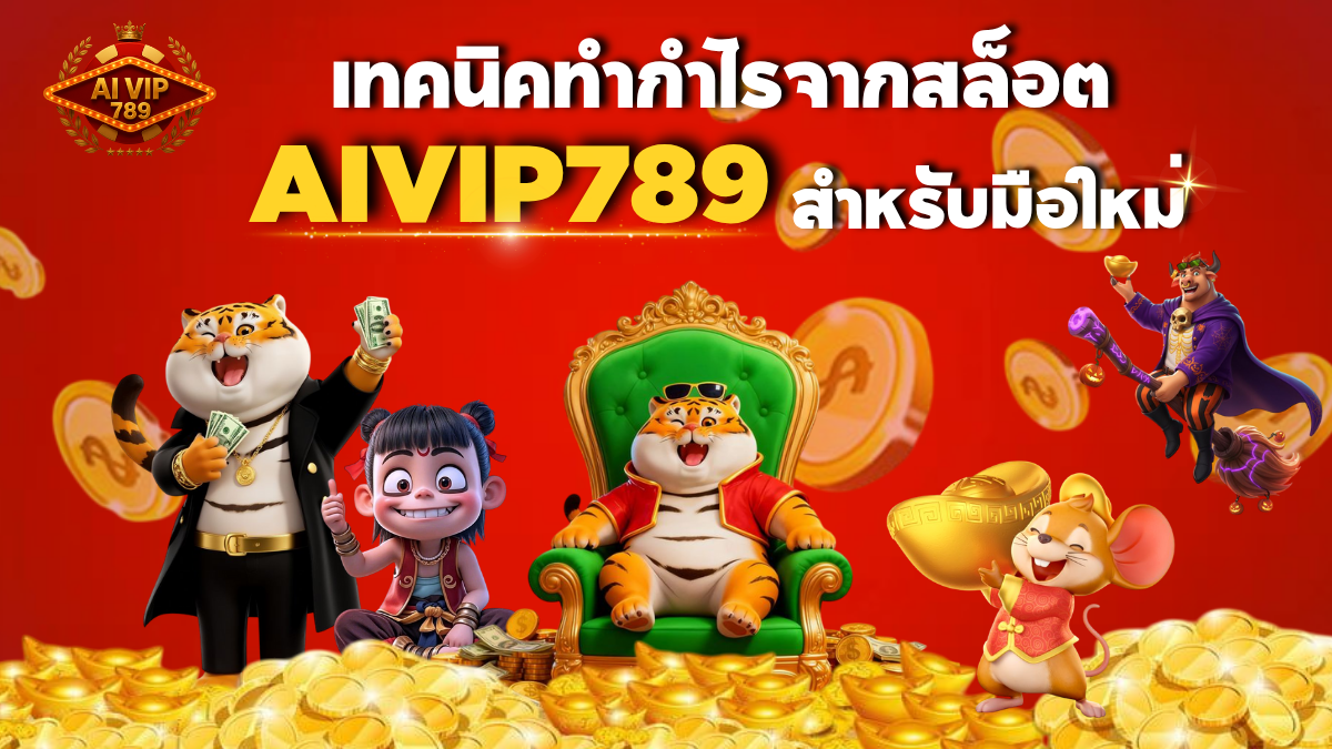 เทคนิคทำกำไรจากสล็อต AIVIP789 สำหรับมือใหม่