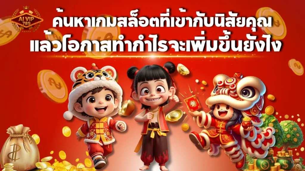 ค้นหาเกมสล็อตที่เข้ากับนิสัยคุณ แล้วโอกาสทำกำไรจะเพิ่มขึ้นยังไง