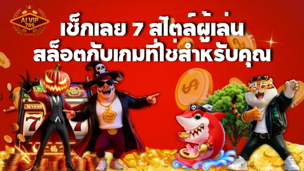 เช็กเลย 7 สไตล์ผู้เล่นสล็อตกับเกมที่ใช่สำหรับคุณ