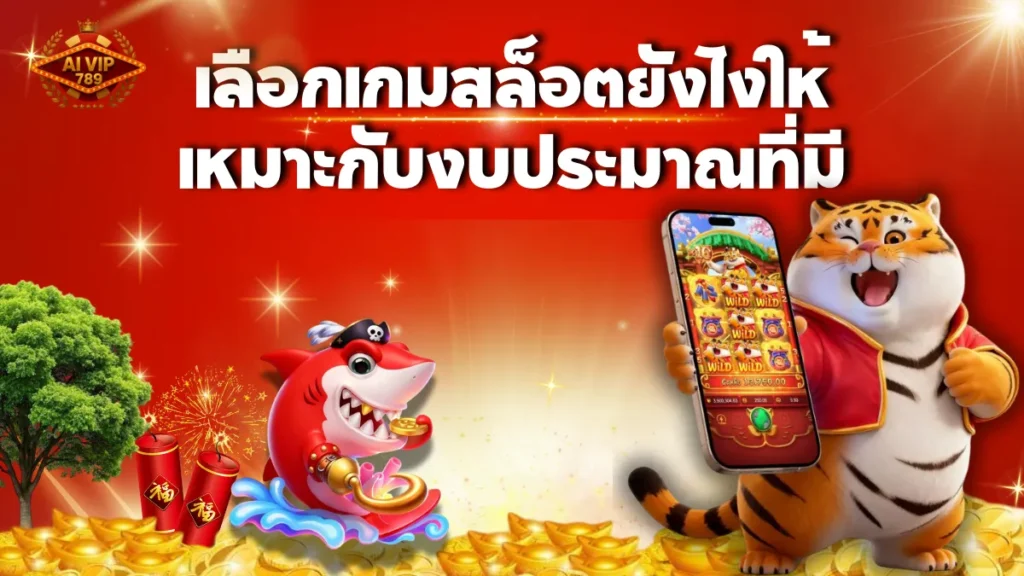 เลือกเกมสล็อตยังไงให้เหมาะกับงบประมาณที่มี