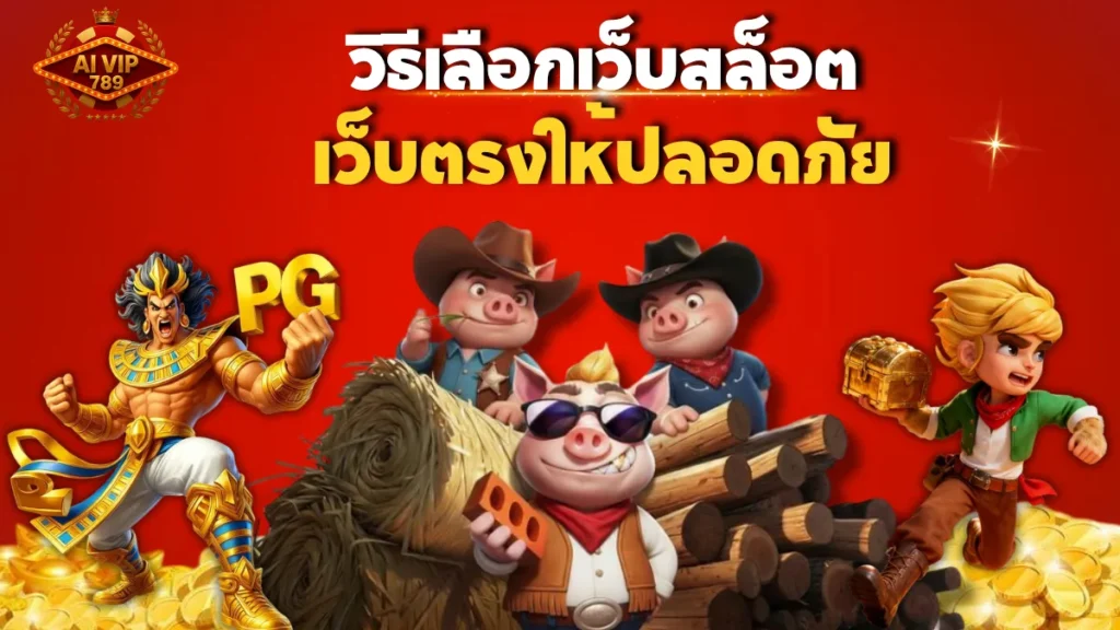 วิธีเลือกเว็บสล็อตเว็บตรงให้ปลอดภัย