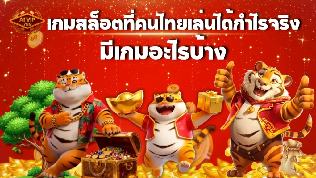 เกมสล็อตที่คนไทยเล่นแล้วได้กำไรจริง มีเกมอะไรบ้าง