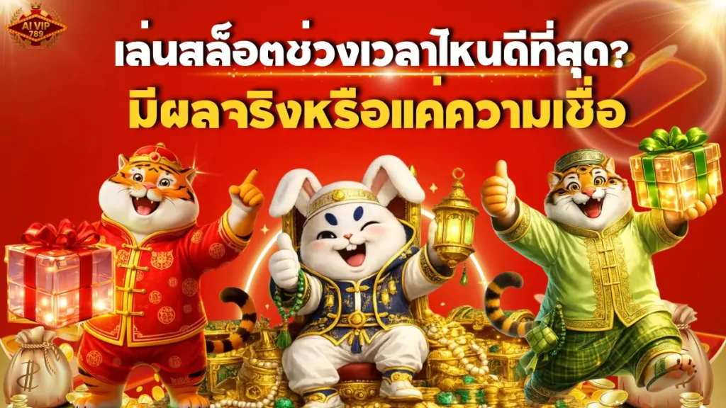 เล่นสล็อตช่วงเวลาไหนดีที่สุด? มีผลจริงหรือแค่ความเชื่อ